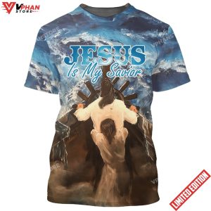 Jesus Is My Savior 3D All Over Printed Shirt for Men and Women 1