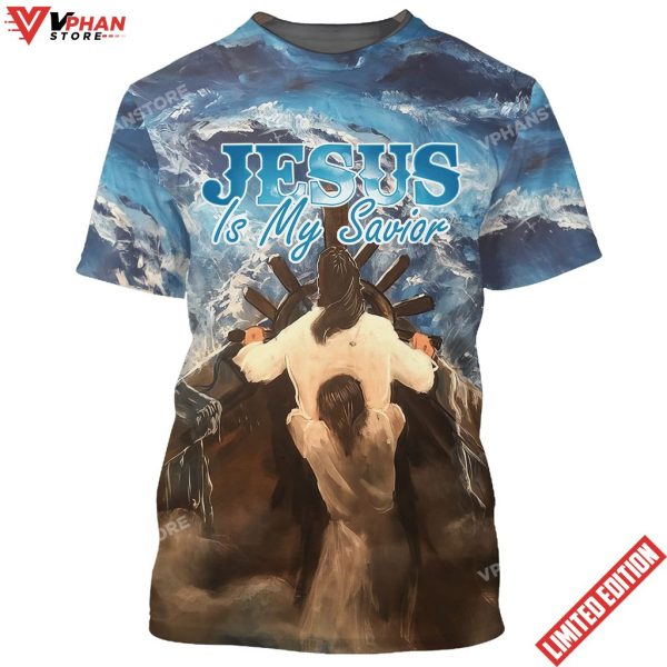 Jesus Is My Savior 3D All Over Printed Shirt for Men and Women