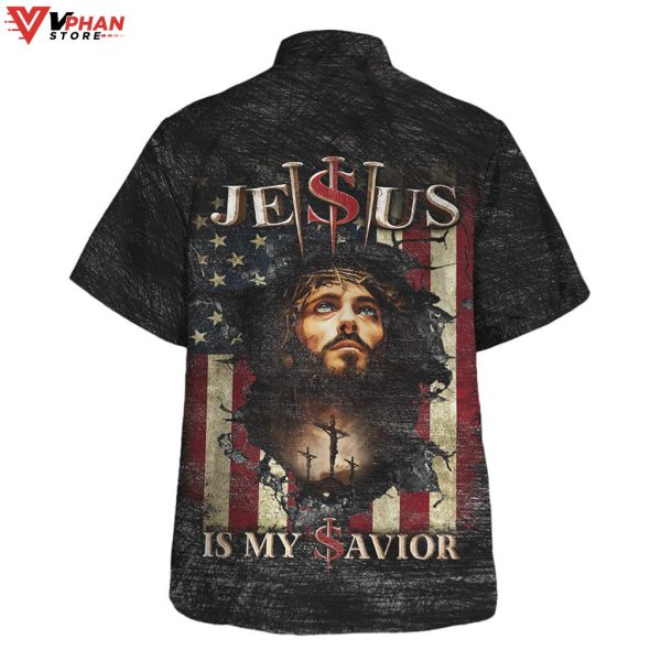 Jesus Is My Savior American Religious Hawaiian Shirt