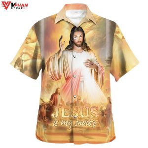 Jesus Is My Savior Christ With His Disciples Christian Hawaiian Shirt 1