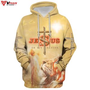 Jesus Is My Savior Christian Easter Gifts Religious Hoodie 1