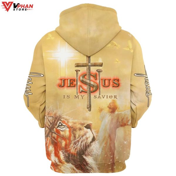 Jesus Is My Savior Christian Easter Gifts Religious Hoodie