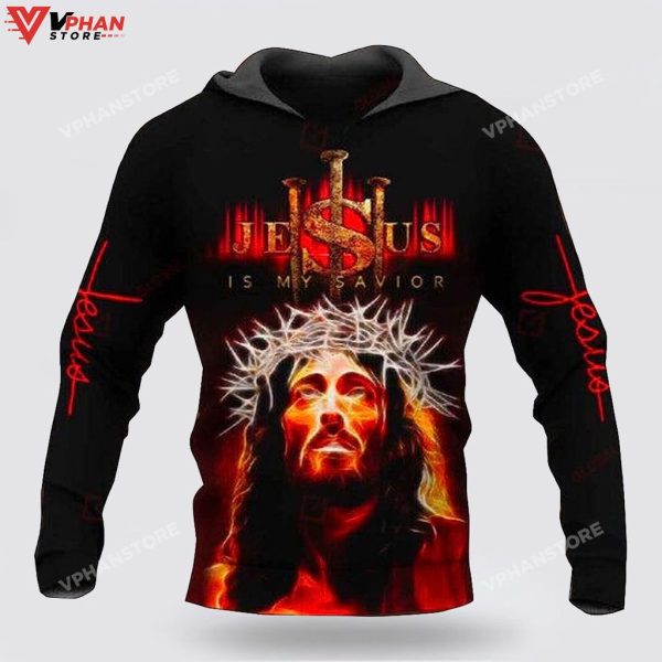 Jesus Is My Savior Christian Gift Ideas Religious Hoodie