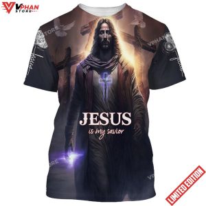 Jesus Is My Savior Cross 3d All Over Print Shirt 1