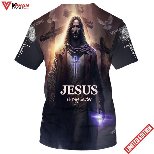 Jesus Is My Savior Cross 3d All Over Print Shirt