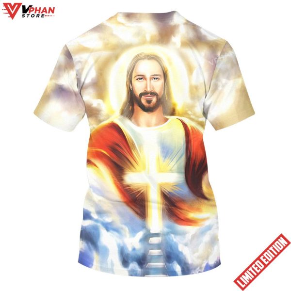 Jesus Is My Savior Cross All Over Print Shirt