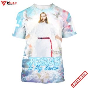 Jesus Is My Savior Eagle 3d All Over Print Shirt 1