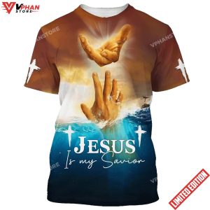 Jesus Is My Savior Hands 3d All Over Print Shirt 1