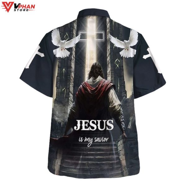 Jesus Is My Savior Jesus Go To Heaven Christian Gift Hawaiian Shirt
