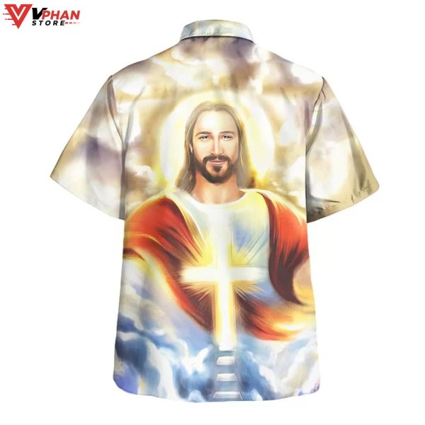 Jesus Is My Savior Jesus Smile Tropical Outfit Christian Gift Hawaiian Shirt