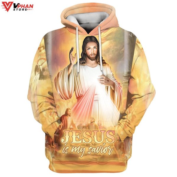 Jesus Is My Savior Jesus With His Disciples Christian Hoodie