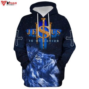 Jesus Is My Savior Men Women Christian Hoodie 1