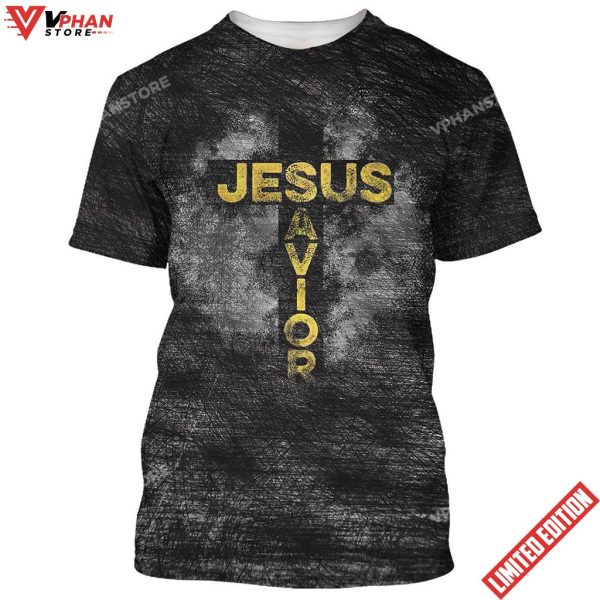 Jesus Is My Savior Not My Religion Cross Christian 3d Shirt