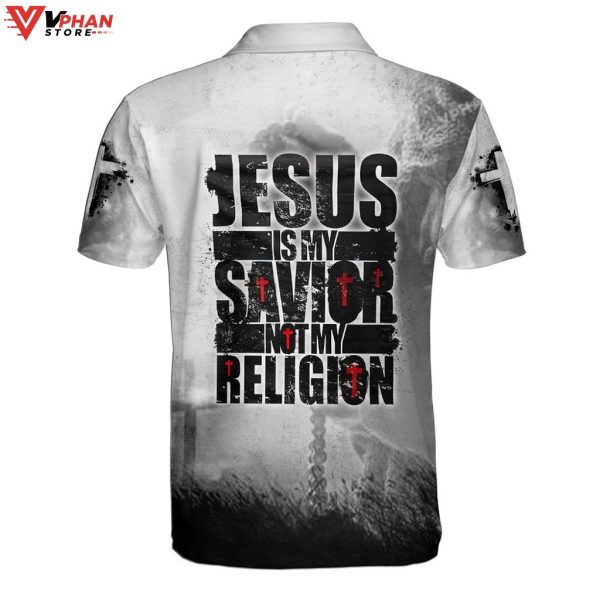 Jesus Is My Savior Not My Religion Gifts Christian Polo Shirt & Shorts