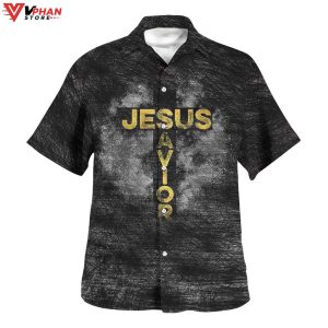 Jesus Is My Savior Not My Religion Tropical Outfit Christian Hawaiian Shirt 1