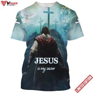 Jesus Is My Savior Picture 3d All Over Print Shirt 1