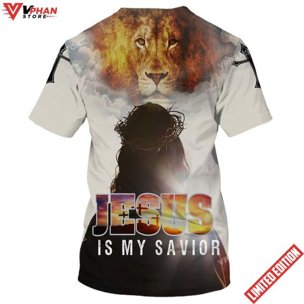 Jesus Is My Savior Potrait Christian Shirt For Men Women