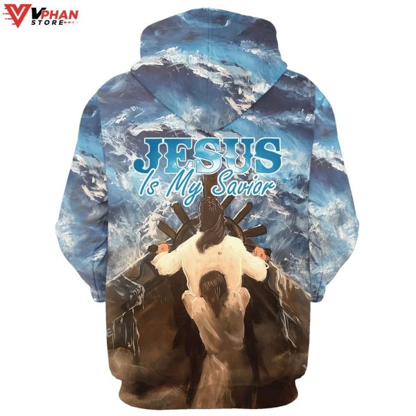 Jesus Is My Savior Religious Easter Gifts Christian Hoodie