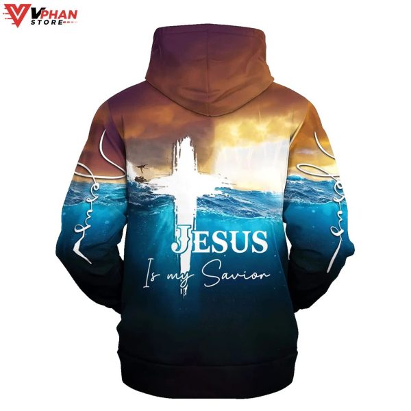 Jesus Is My Savior Take My Hand God Christian Gift Ideas Hoodie