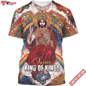 Jesus King Of Kings Christian T Shirt For Men And Women 1