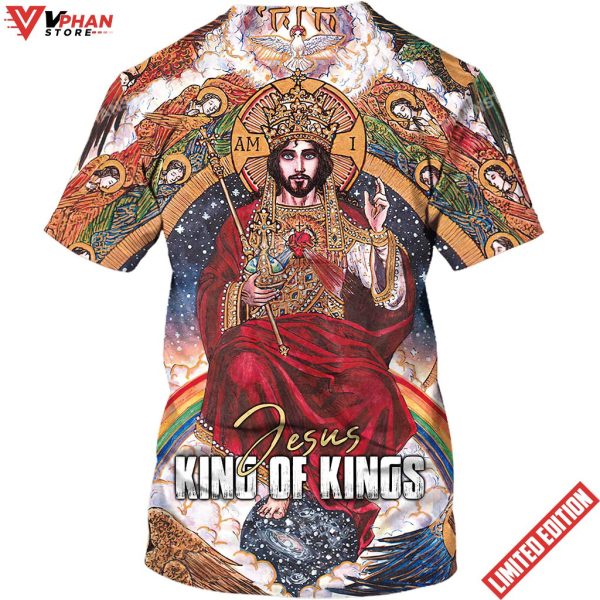 Jesus King Of Kings Christian T Shirt For Men And Women