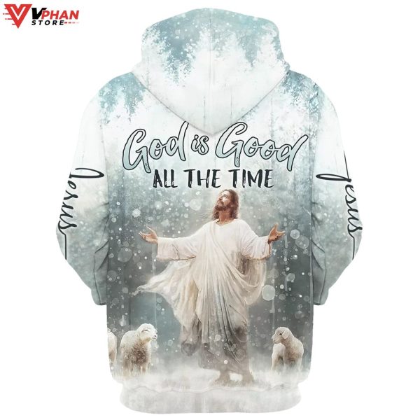 Jesus Lambs God Is Good Christian Gift Ideas Religious Hoodie