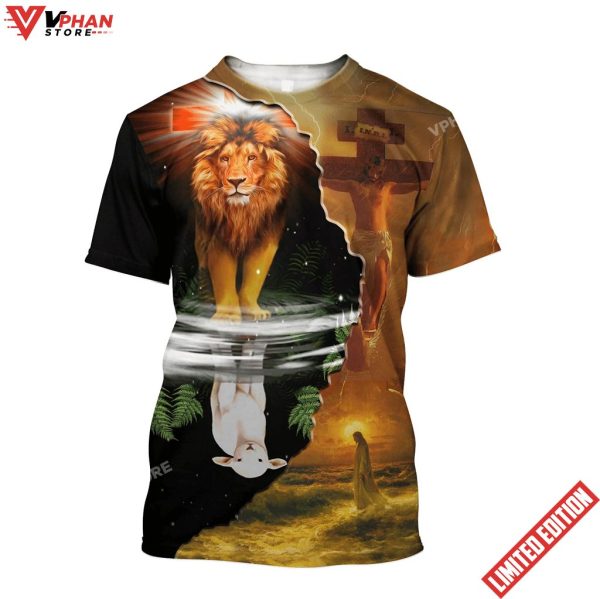 Jesus Lion And Lamb Jesus Shirt