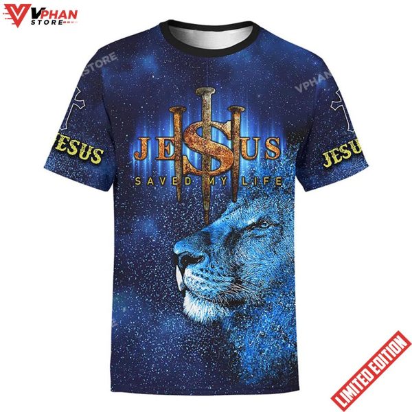 Jesus Lion Way Maker Miracle Worker 3d Shirt