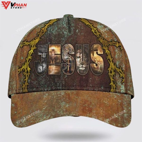 Jesus Lion With Lamb Warrior Gifts For Christian All Over Print Classic Hat