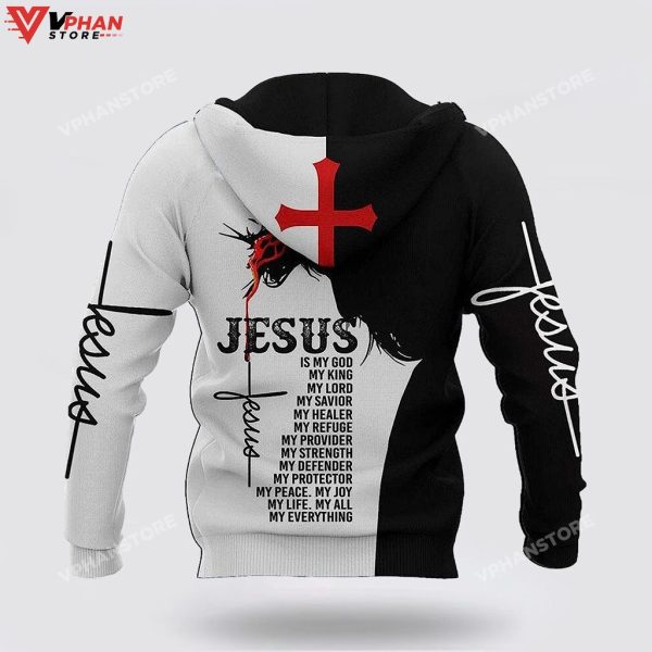 Jesus My God My King My Lord My Savior Hoodies For Women Men