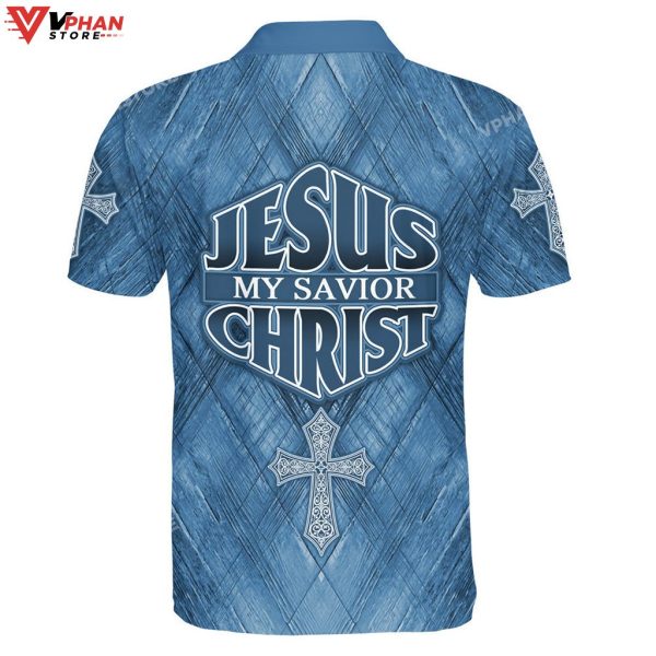 Jesus My Savior Christ Cross Religious Gifts Christian Polo Shirt & Shorts