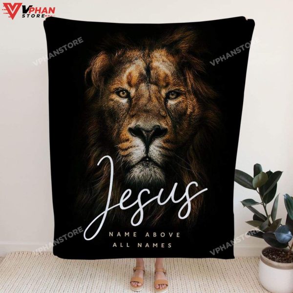 Jesus Name Above All Names Religious Christmas Gifts Jesus Blanket