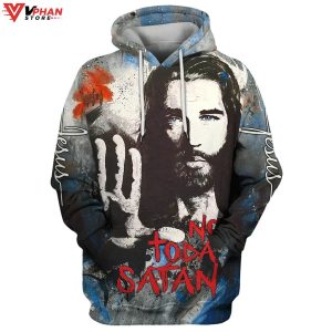 Jesus Not Today Satan Life Of Jesus Christian Hoodies 1