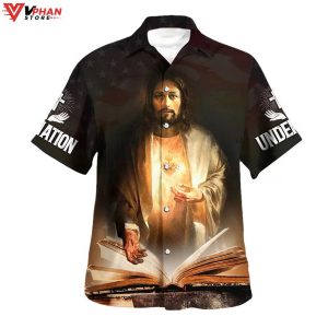 Jesus One Nation Under God Christian Gift Ideas Hawaiian Shirt 1