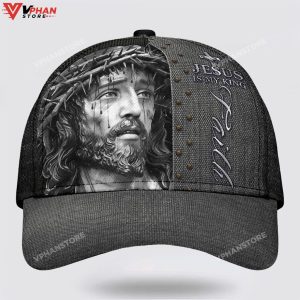 Jesus Portrait Jesus Is My King Faith Classic Hat All Over Print 1