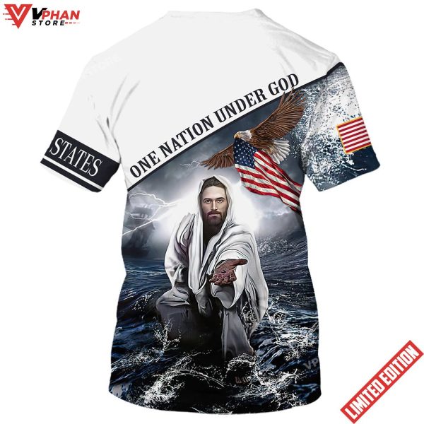 Jesus Reaching Out His Hand 3d All Over Print Shirt