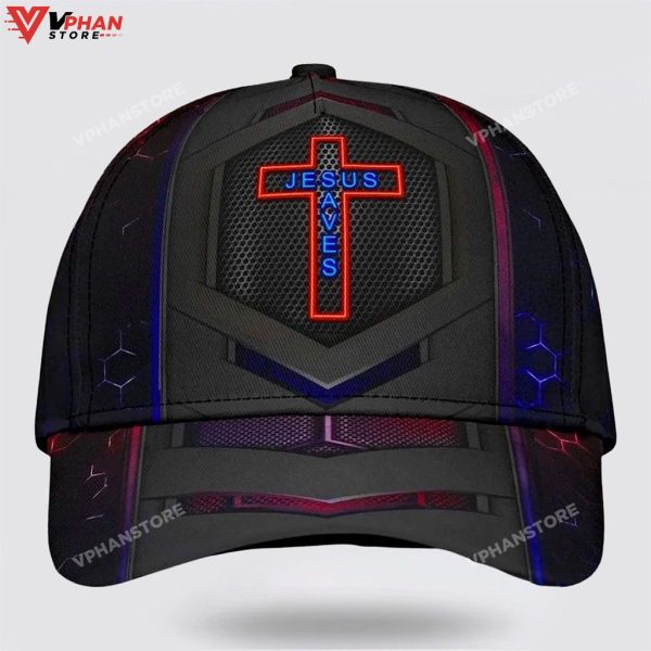 Jesus Save Cross All Over Print Classic Hat