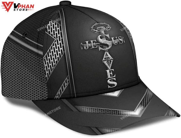 Jesus Save Cross Nail All Over Print Classic Hat
