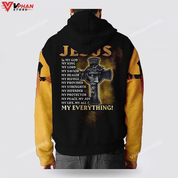 Jesus Save Jesus Is My God My King Hoodies For Women Men