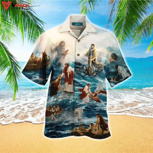 Jesus Saved My Life Jesus Christian Gift Ideas Hawaiian Shirt