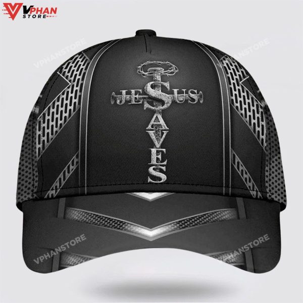 Jesus Saves Cross Nails All Over Print Classic Hat