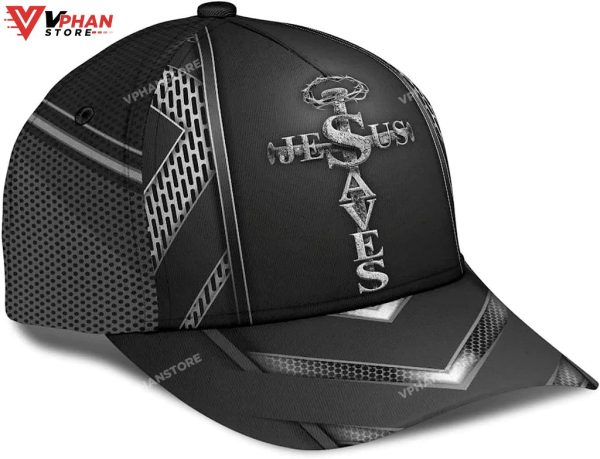 Jesus Saves Cross Nails All Over Print Classic Hat