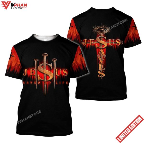 Jesus Saves Jesus Car Hanging Shirt