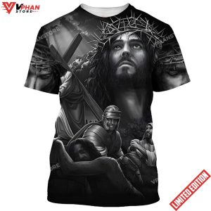 Jesus Savior 3D All Over Printed Shirt for Men and Women 1