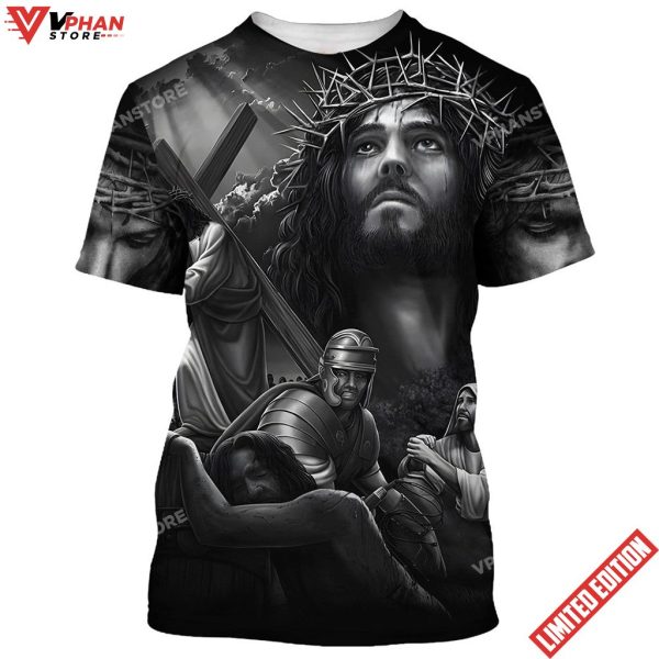 Jesus Savior 3D All Over Printed Shirt for Men and Women