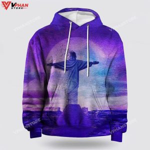 Jesus Statue Pattern 3d Hoodies For Women Men 1