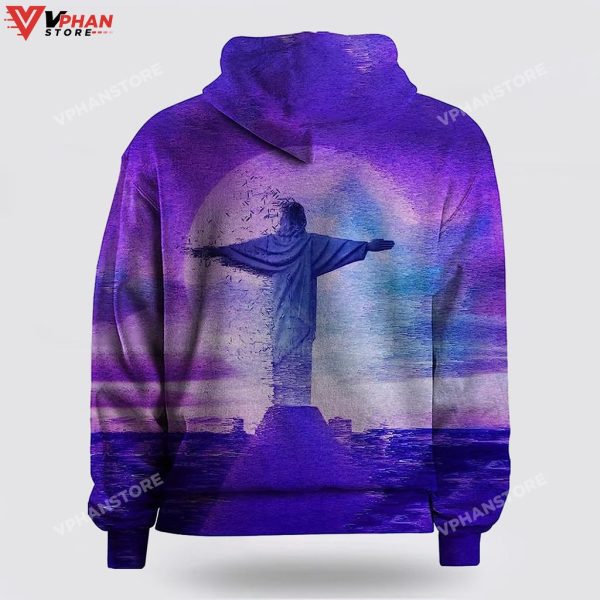 Jesus Statue Pattern 3d Hoodies For Women Men