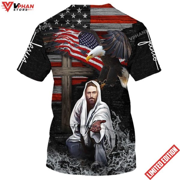 Jesus Stretched Out His Hand 3d Shirt