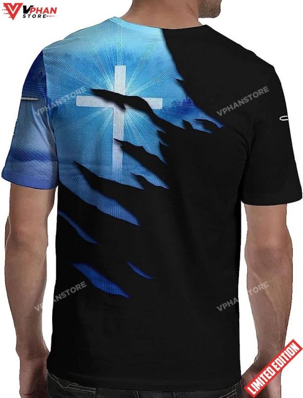 Jesus The Cross All Over Printed 3D T Shirt