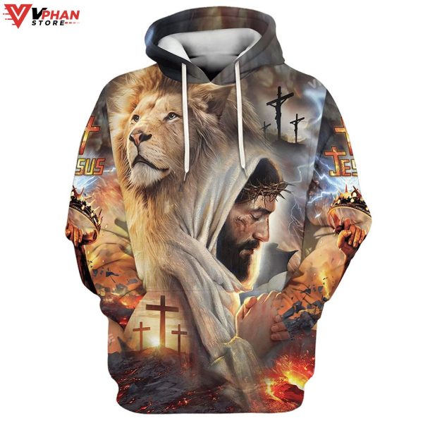 Jesus The Lion of Judah Jesus Hoodie Men & Women